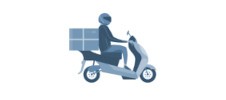 UMUVE delivery services by bikes, e-bikes, scooters