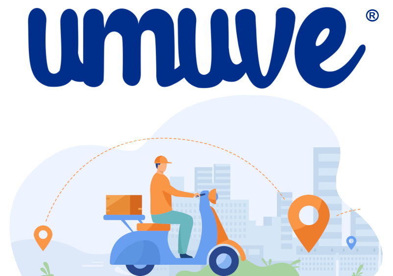 UMUVE delivery services: Ensuring swift and reliable transport of packages, embodying efficiency and speed in every delivery